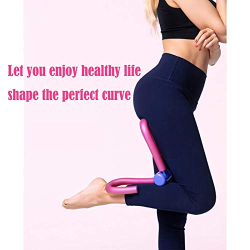 Thigh Master,Home Fitness Equipment,Workout Equipment of Arms,Inner Thigh Toners Master,Trimmer Thin Body,Leg Exercise Equipment,Arm Trimmers,Best for Weight Loss(Pink)