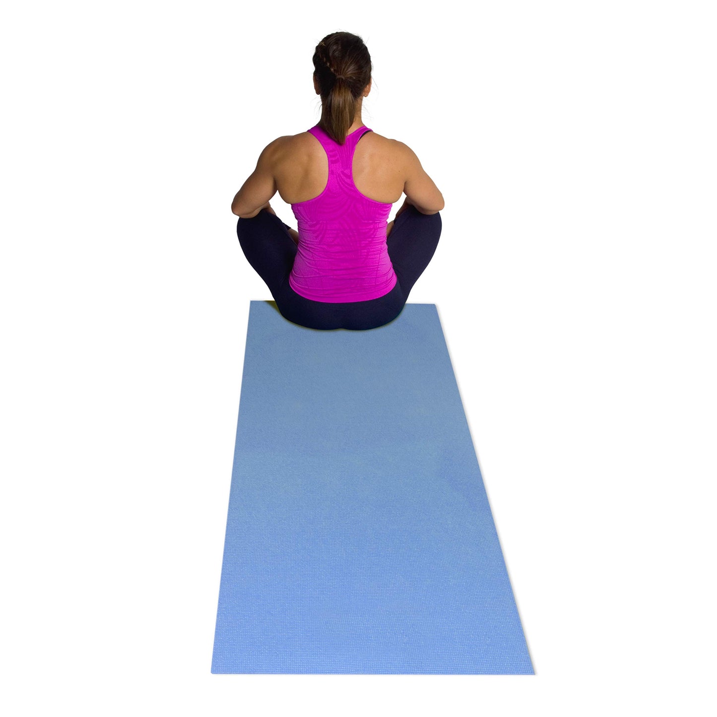 Fitness Yoga Mat, Blue, Original version